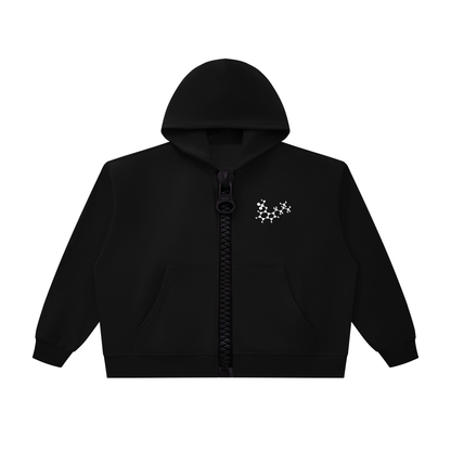 Oversized Chunky-Zip Hoodie