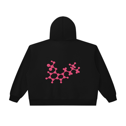 Oversized Chunky-Zip Hoodie