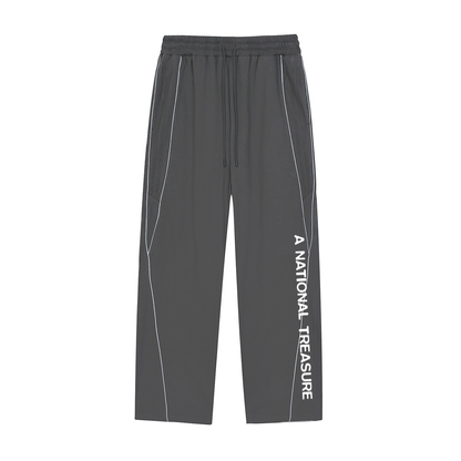 Reflection Striped Graphic Sweatpants