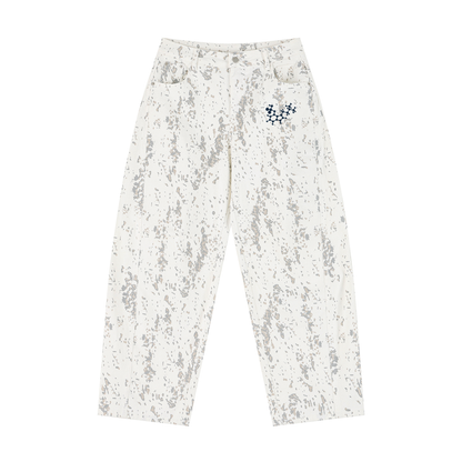 Women's Splatter Jeans