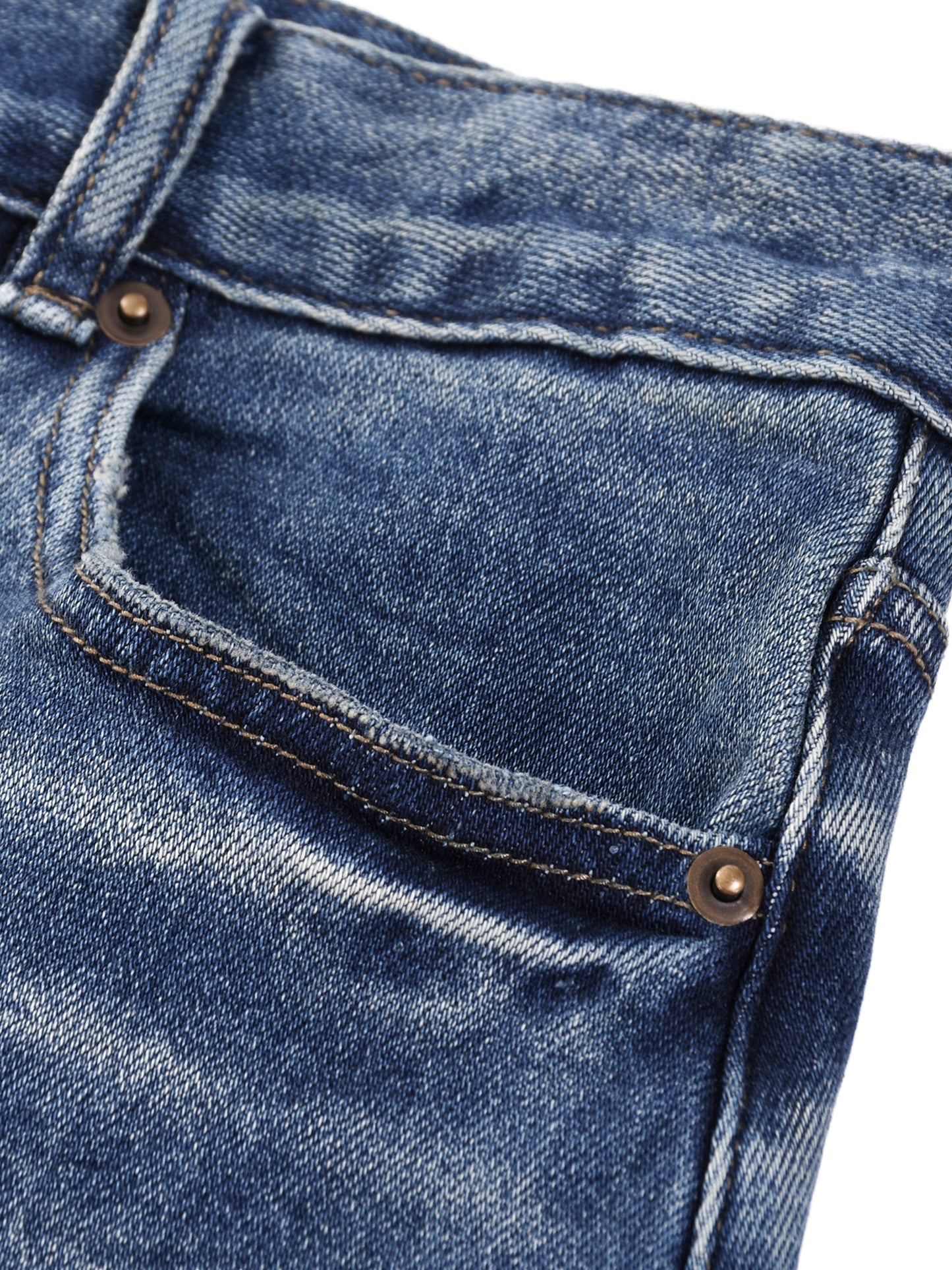 Tri Logo Graphic Baggy Denim